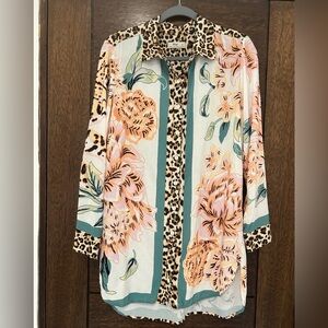 Maaji button down cover up